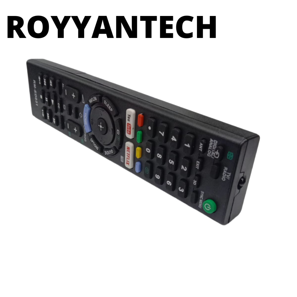 REMOTE TV LED LCD SONY BERBAGAI MERK RM ED 031