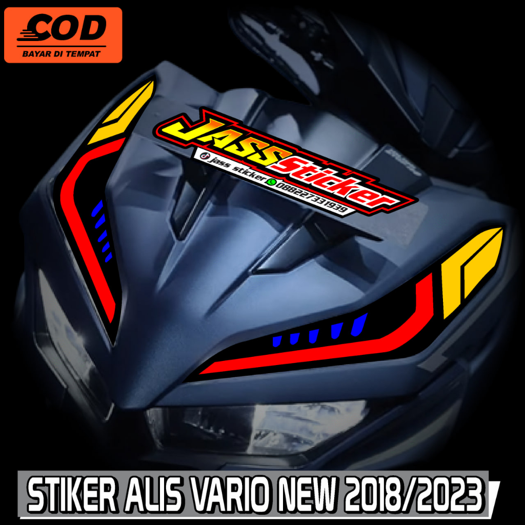 STIKER ALIS LAMPU SEN VARIO NEW 150-125 2018-2022