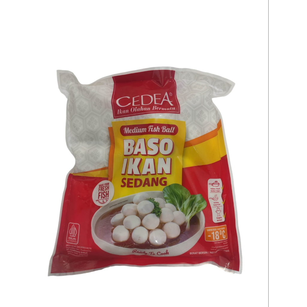 

Cedea Bakso Ikan 500 gram fish ball