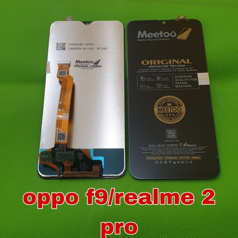 lcd ts touchscreen oppo f9 / f9 pro / relme 2 pro