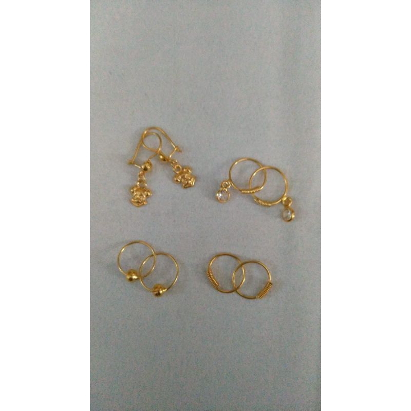 anting perak anak