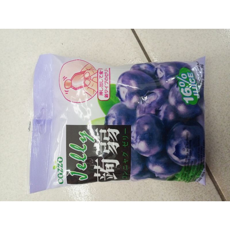 Cozzo Konyaku Jelly lychee | Blueberry 160g