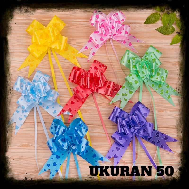 

Pita Tarik Pita Goodie Bag Pita Kado Pita Bingkisan Pita Dekorasi Pita Hias Pita Hampers Pita Parsel Motif Love Ukuran 50