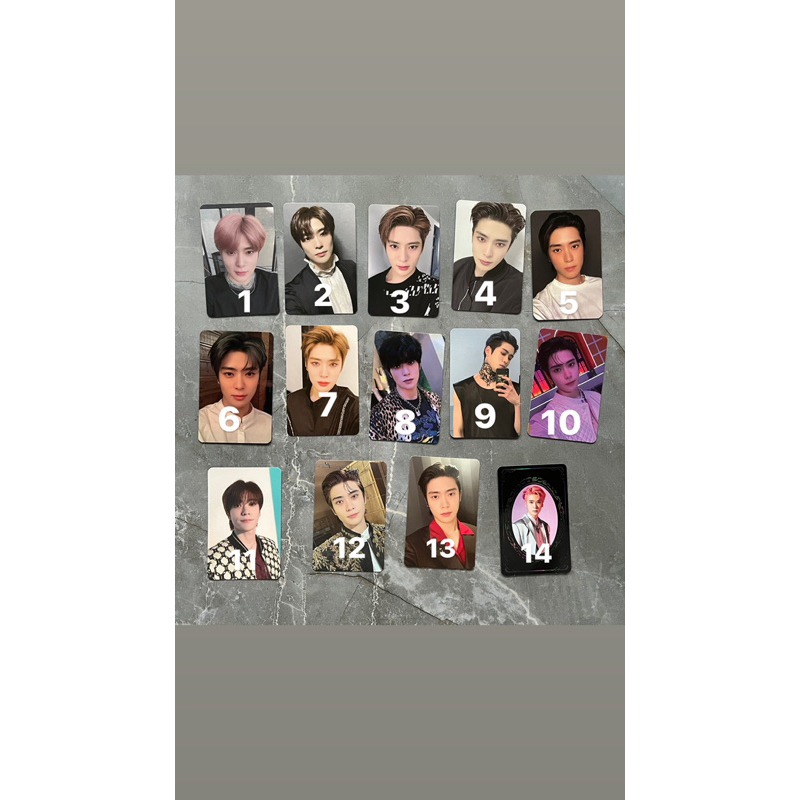 pc official nct 127 jaehyun photocard kihno album jumatan neozone sticker universe jewel tato favori