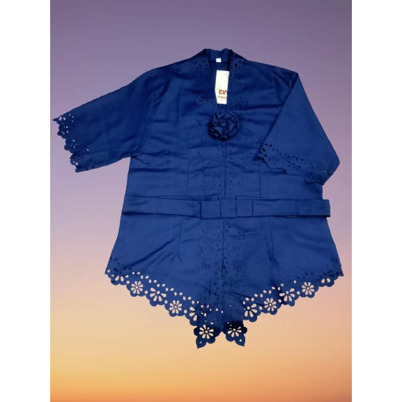 Atasan Kebaya Modern Mewah Lengan Pendek LaserAneka Warna Kabaya Kondangan