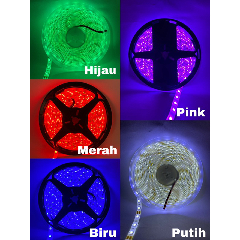 Led strip/led flexible 12 volt dan 24 volt anti air