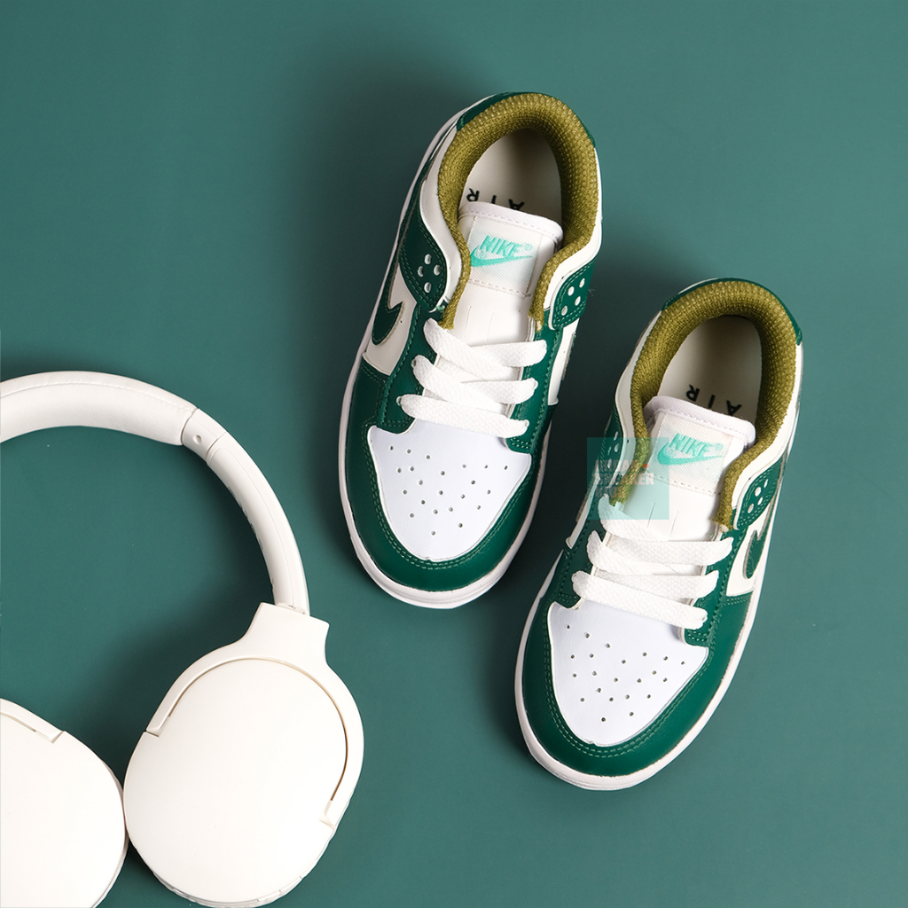 SEPATU SNEAKERS ANAK DUNK LOW TEAM GREEN 26-35 - URBAN SNEAKER KIDS