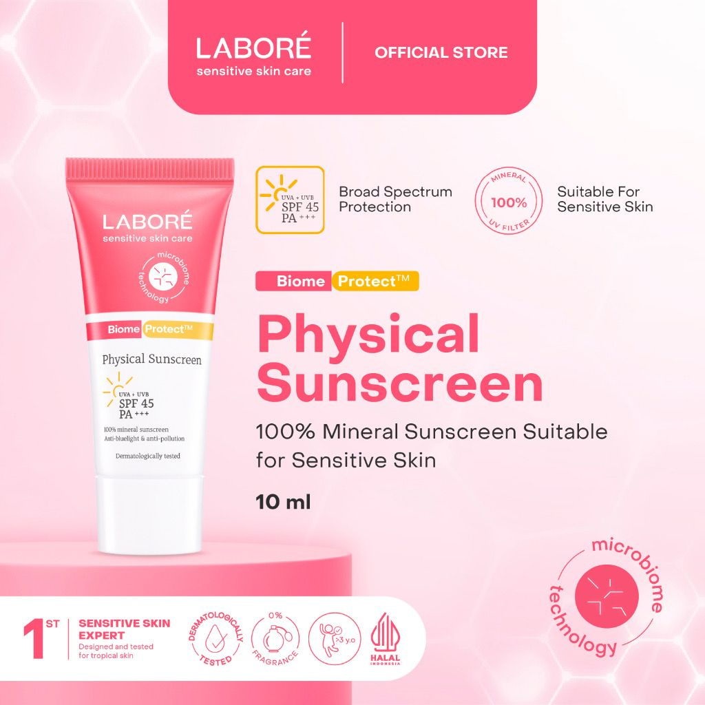 LABORE (MINI) BiomeProtect Physical Sunscreen 10ml