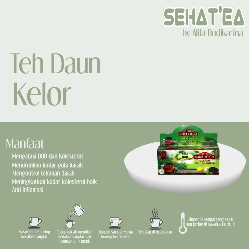 

TEH CELUP DAUN KELOR