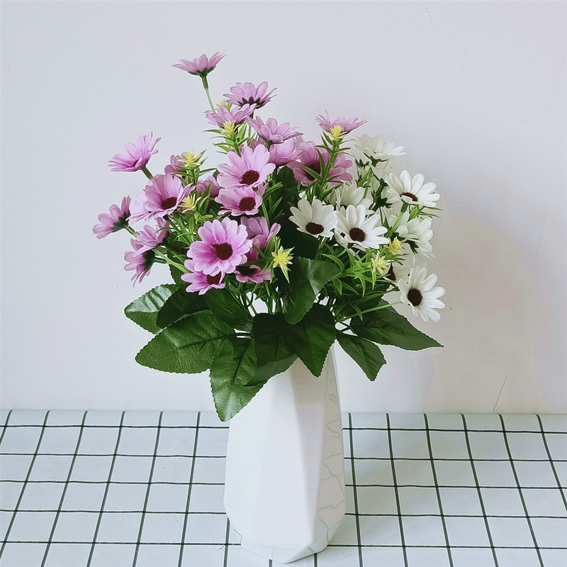 Bunga Buket Chrisanthemum Krisan Hias Properti Foto Produk Studio Artificial Flower BG11