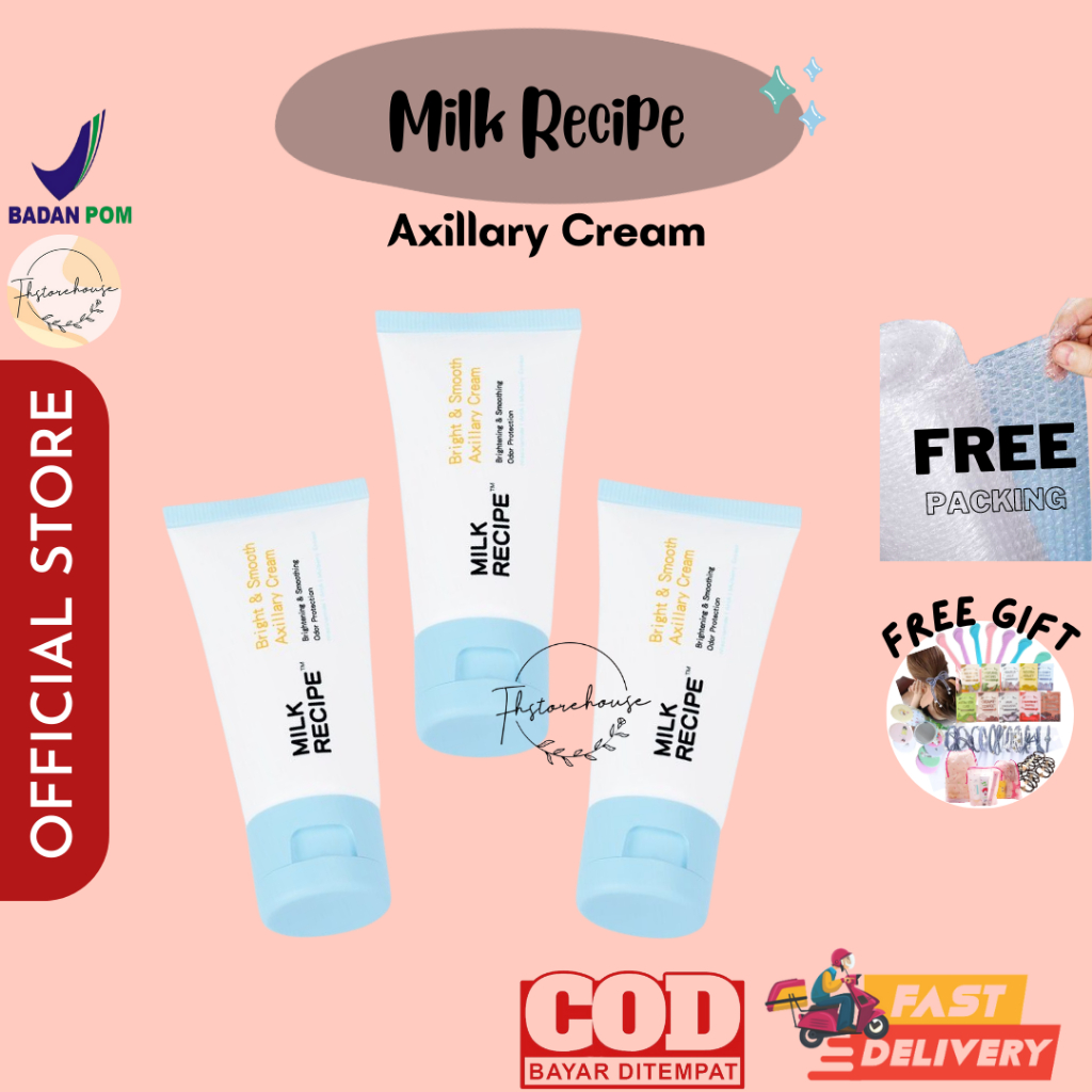 Milk Recipe Bright &amp; Smooth Axillary Cream 30gr