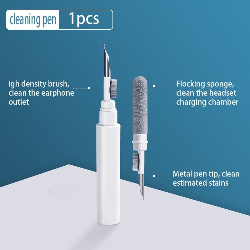 PENA PEMBERSIH PINTAR UNTUK EARPHONE EARBUDS CLEANING TOOLS EARPOD CLEANER EARPOD CLEANING KIT