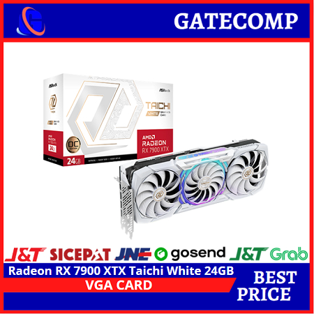 VGA AMD Radeon RX 7900 XTX Taichi White 24GB OC Resmi