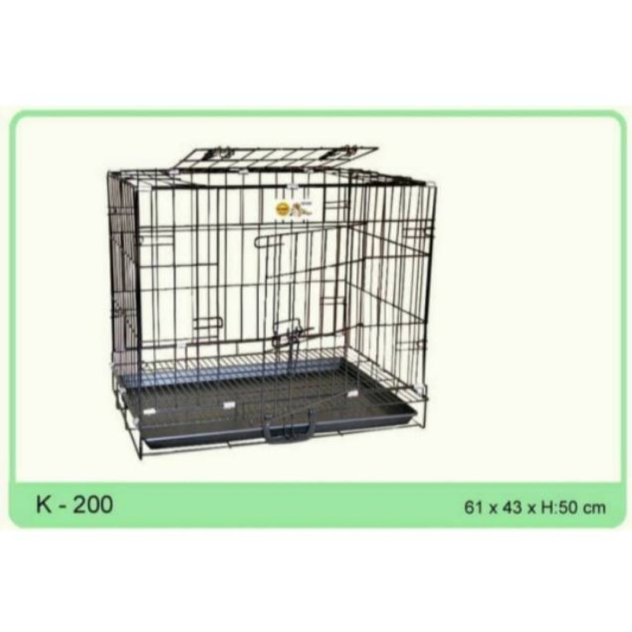 Octagon Kandang Lipat 60cm K200 - Kandang Kucing Anjing