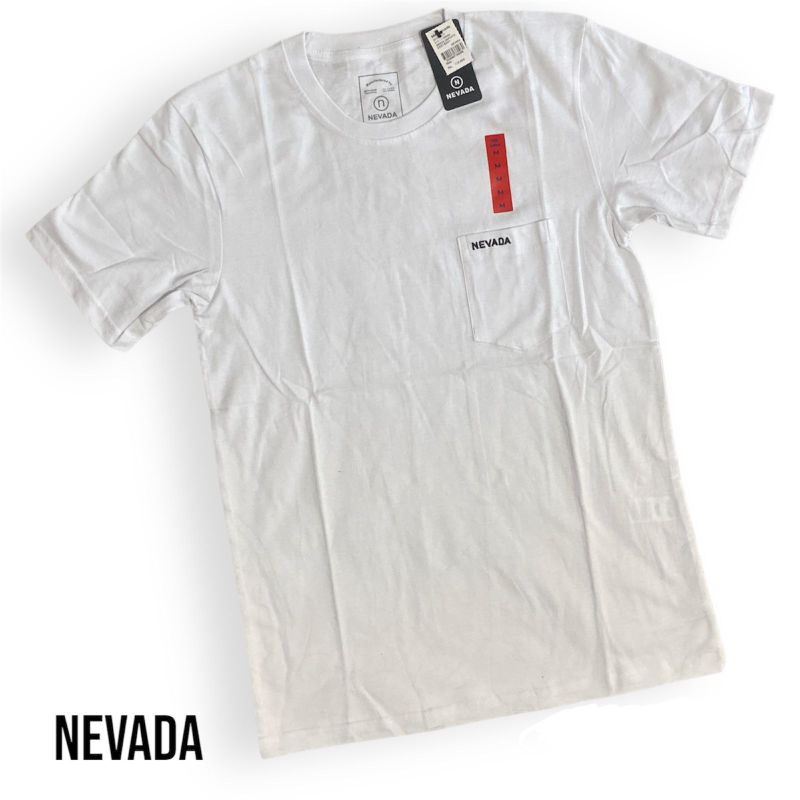 NEVADA KAOS KANTONG POLOS UNISEX