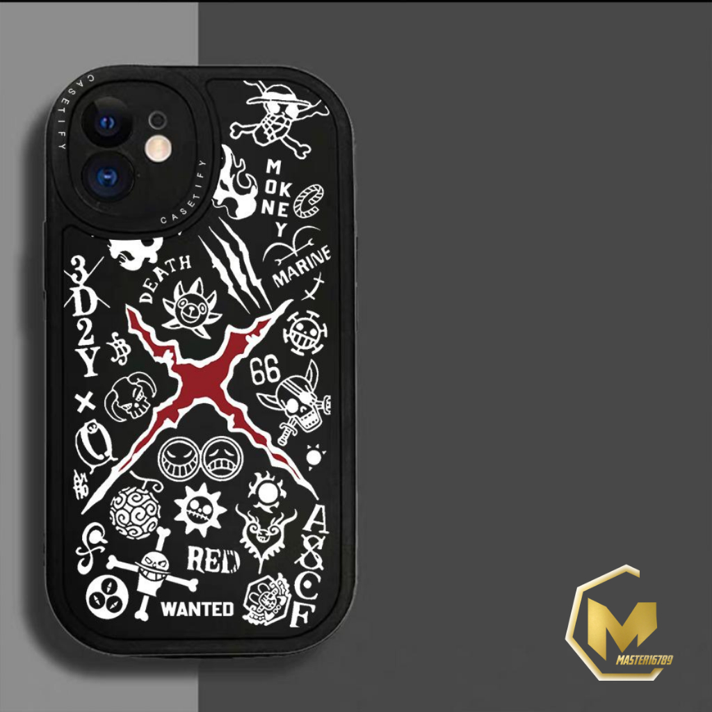 SS832 CASE CASING ONEPIECE ONE PIECE 3D PROTECT CAMERA FOR SAMSUNG A20 A30 A20S A24 A32 A33 A34 A50 A50S A30S A51 A52 A53 A54 A750 A7 2018 MA4850