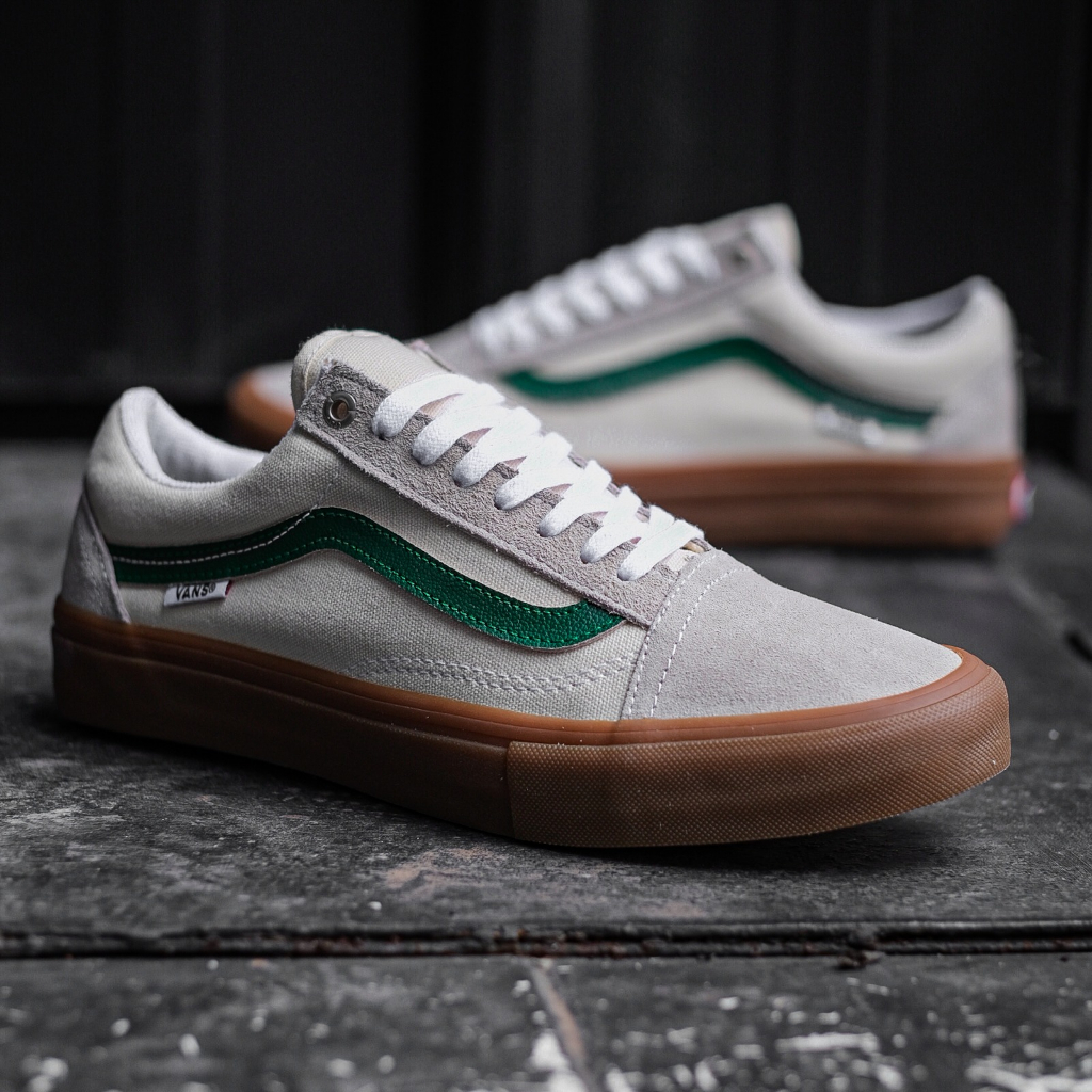 VANS OLD SKOOL PRO MARSHMELLOW ALPINE ORIGINAL 100%