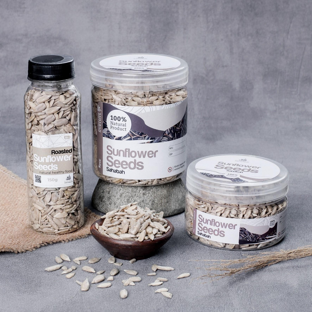 

SUN FLOWER SEED ROASTED - BIJI BUNGA MATAHARI KUPAS - KUACI KUPAS