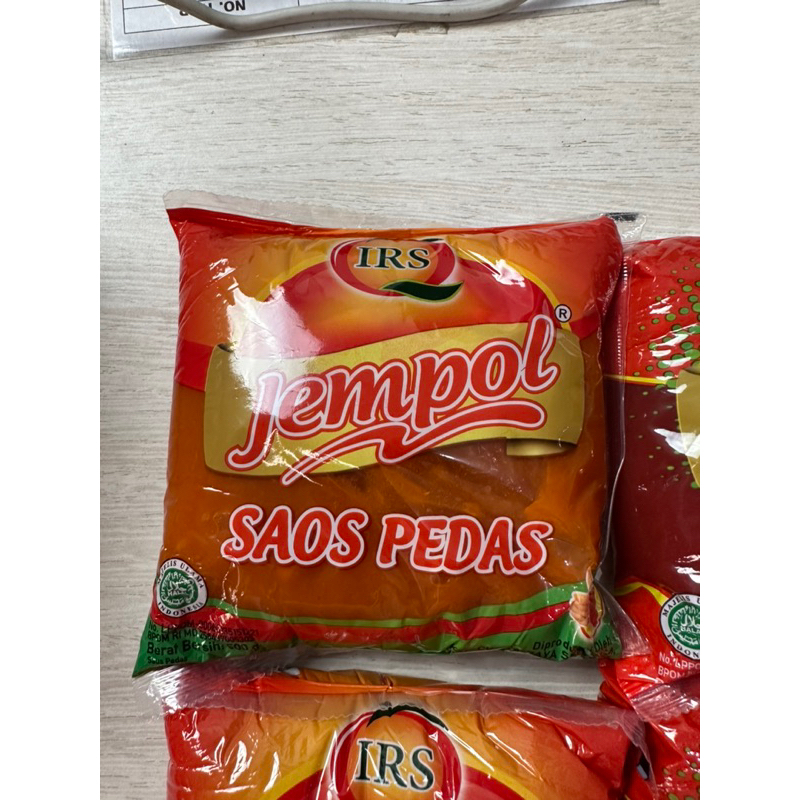 SAOS PEDAS LOMBOK MANIS TOMAT BANTAL CAP JEMPOL