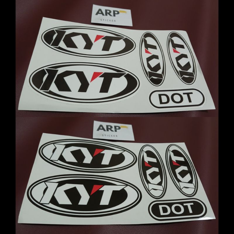 STICKER STIKER HELM STIKER KYT SET PRINCUTT