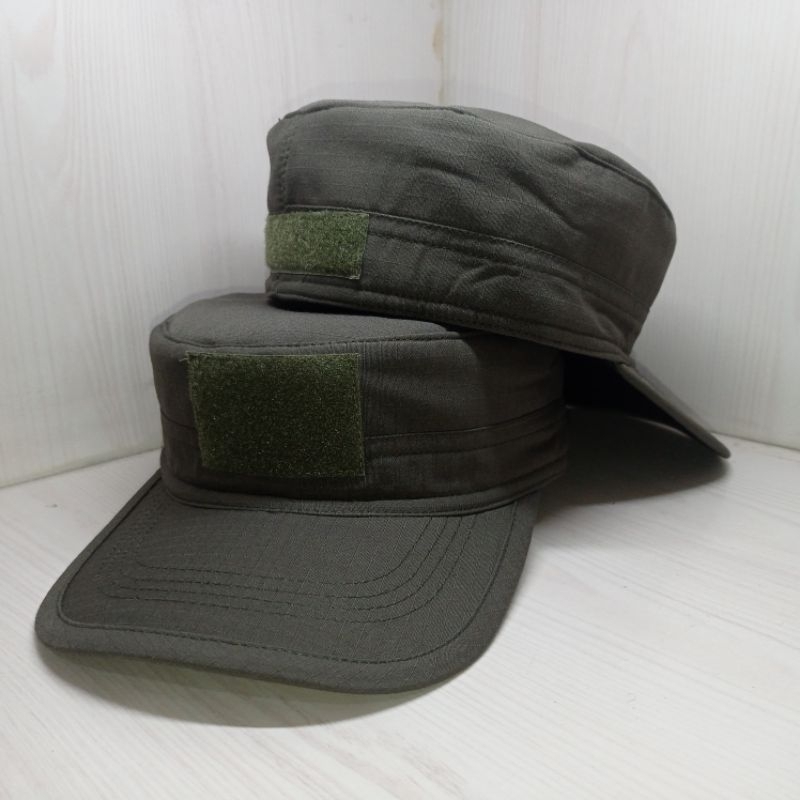 Topi Komando Hijau Olive Army Style