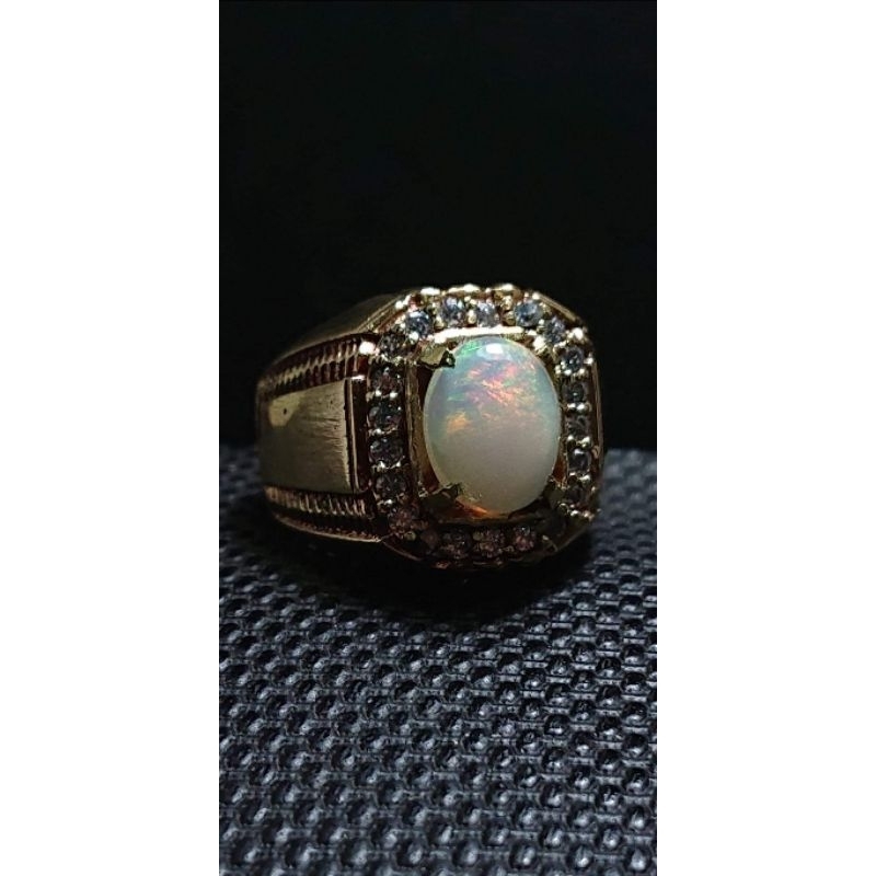 Batu Natural Kalimaya Milky Top Jarong