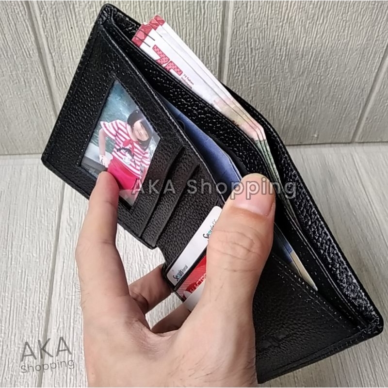 [DPT KLT07] Dompet Lipat Vertical Asli Kulit Sapi