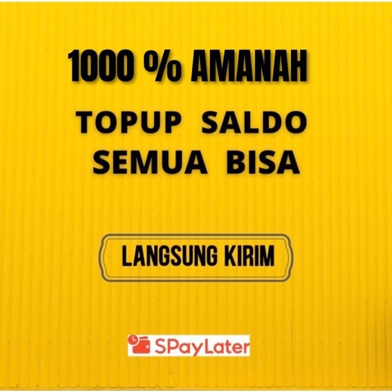 

LABEL T0P UP E WALLET SEMUA BISA