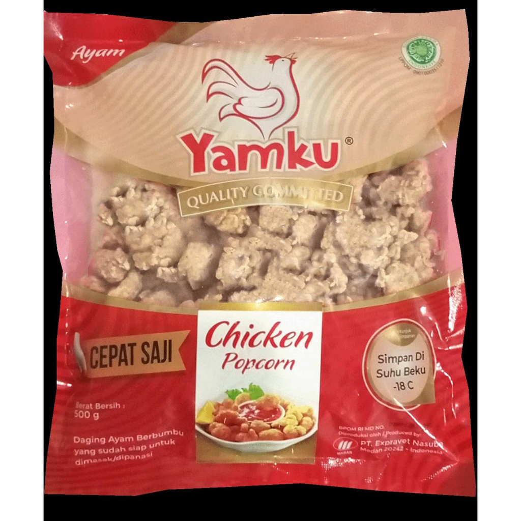 

yamku chicken popcron 500g