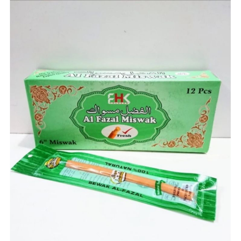 Siwak al fazal 12pcs/siwak al fazal original 1lusin/grosir kayu siwak murah