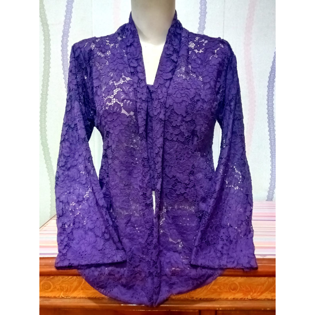 kebaya brokat kutubaru nenek jaman dulu modern 2023 elegan kebaya brokat kutubaru jumbo kebaya broka