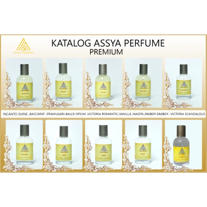 ASSYA PARFUME PREMIUM WANGI TAHAN LAMA 12 JAM PARFUM PIRA WANITA TERMURAH