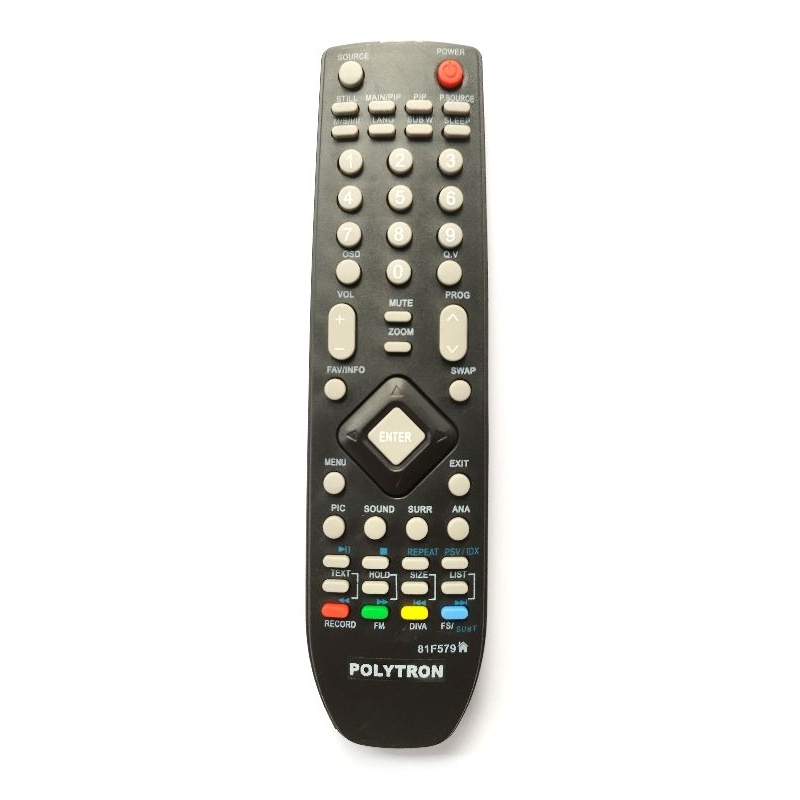 REMOT/REMOTE TV LCD/LED POLYTRON 81F579 / 81F579M01 GRADE ORIGINAL