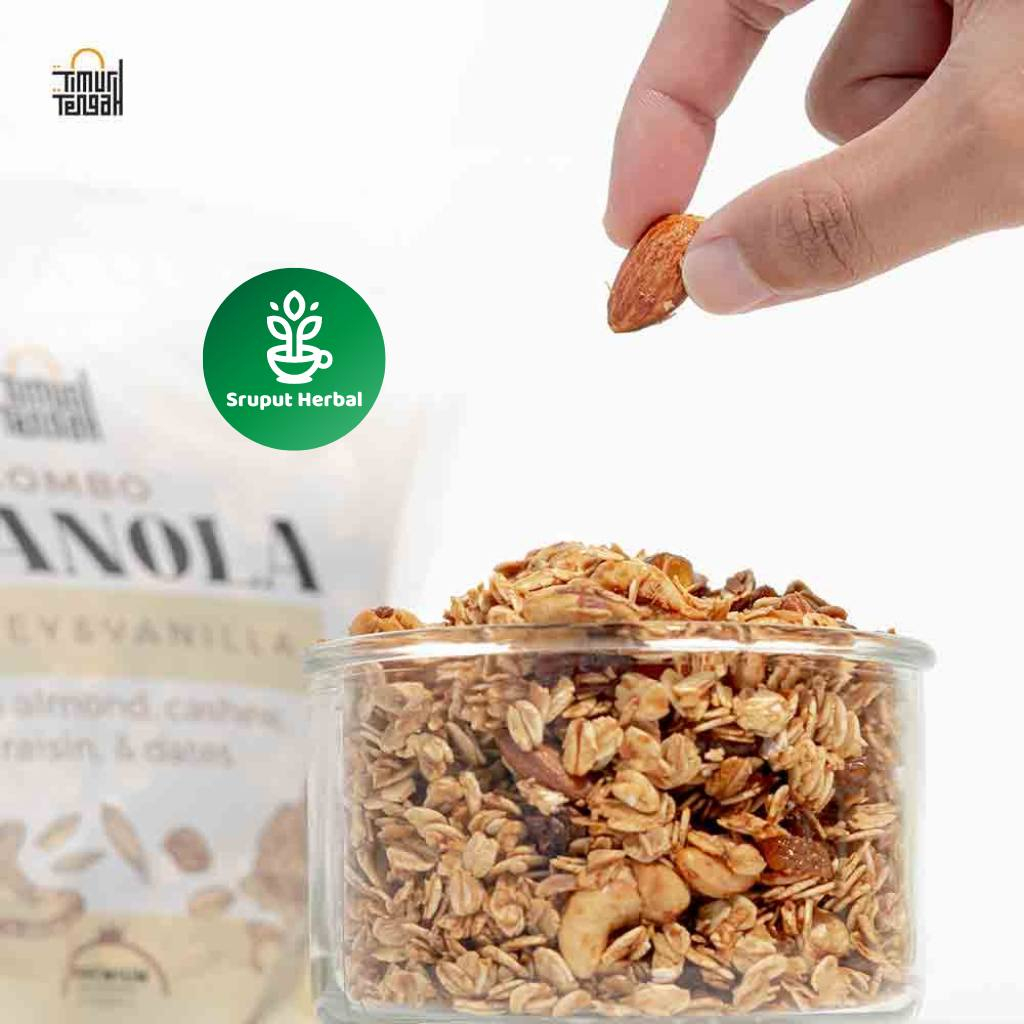 Timur Tengah Granola Vanilla Honey 500gr Sereal Makanan Sehat Sruput Herbal Makanan Sarapan