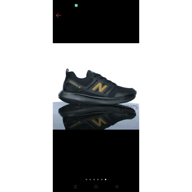SNEAKERS BLACK GOLD ORIGINAL,QUALITY PREMIUM TERLARIS NEW BALANCE