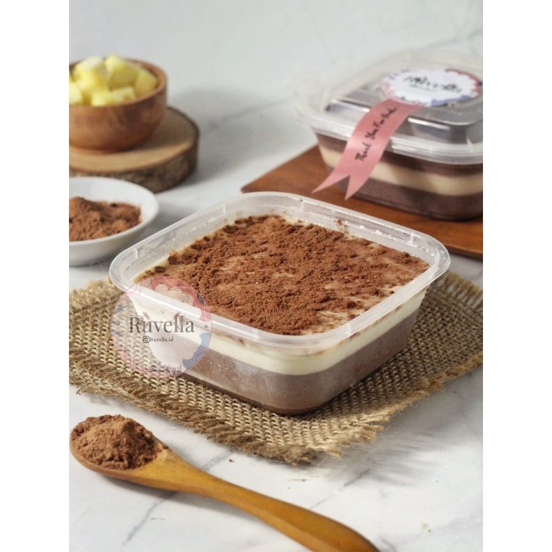 

Puding Milo Cheese