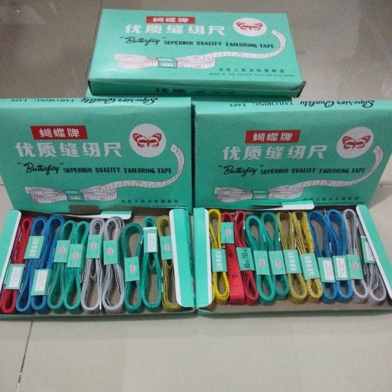 meteran /pita ukur badan/ pita ukur jahit (alat jahit)