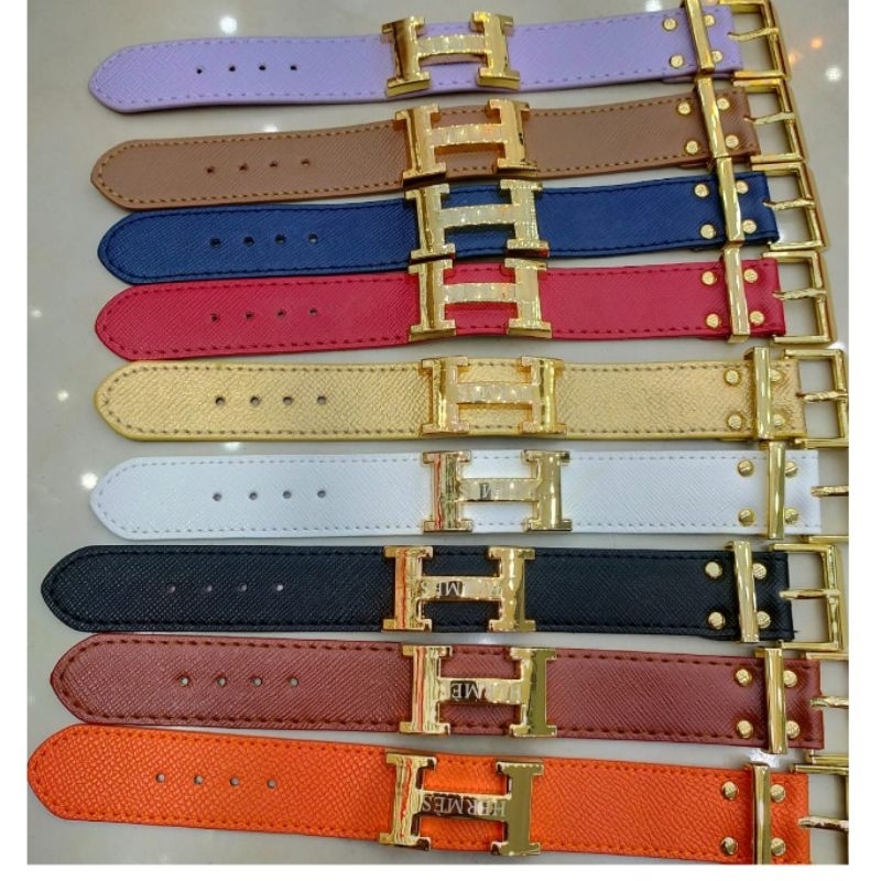 Gelang Kulit H Premium quality Bracelet Branded Band 8824