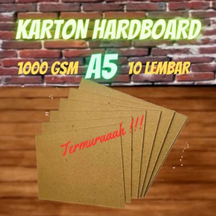 

KARTON HARDBOARD 1000 GSM A5 ISI 10 LBR