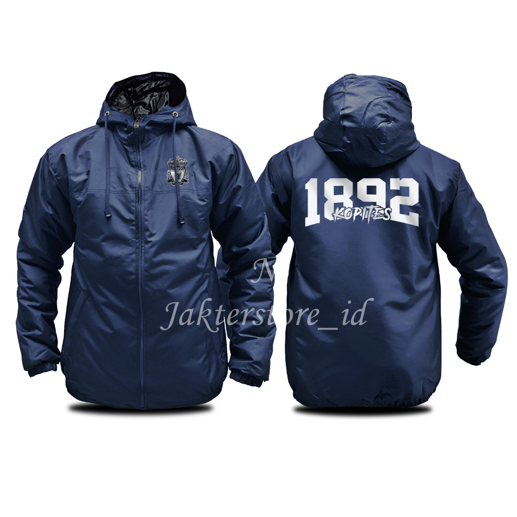 Ready Jaket Liverpool Jaket Bahan Premium Terbaru Logo Bisa Custom