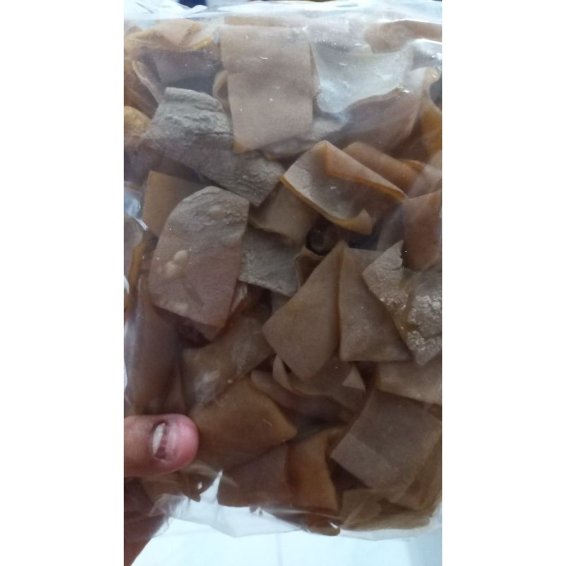 

Rambak Kulit Sapi Makan - Mentah 500g