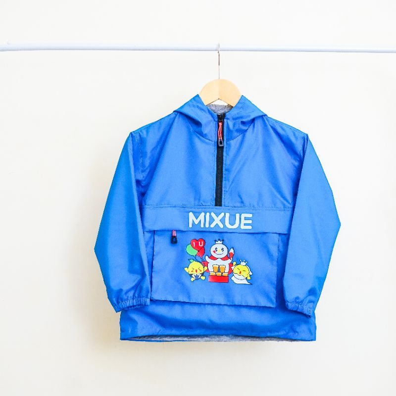 jaket mixue anak