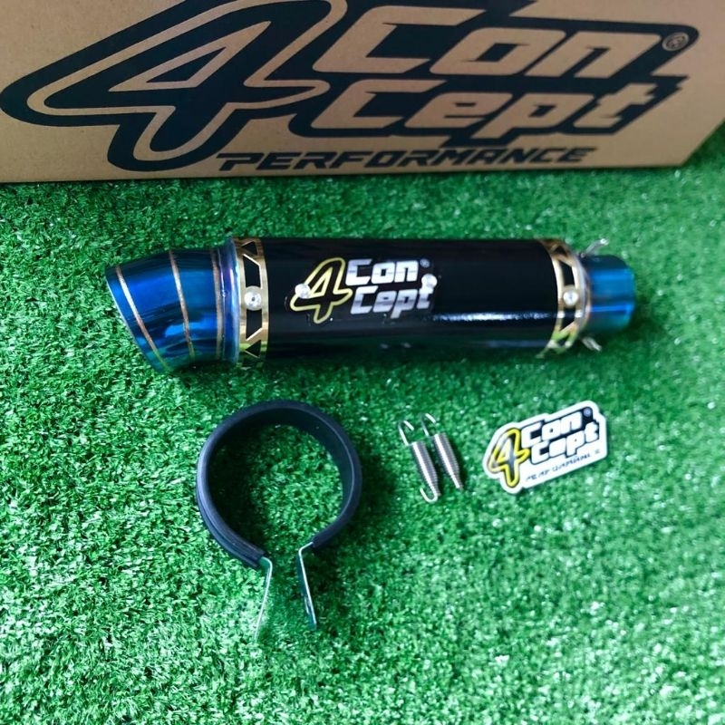 REDLEO / Slincer Model REDLEO Original 4Concept Saringan Bor Inlet 50mm / Knalpot REDLEO / Mx king /