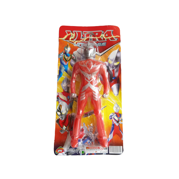 MAINAN ROBOT SET ULTRAMAN LAMPU