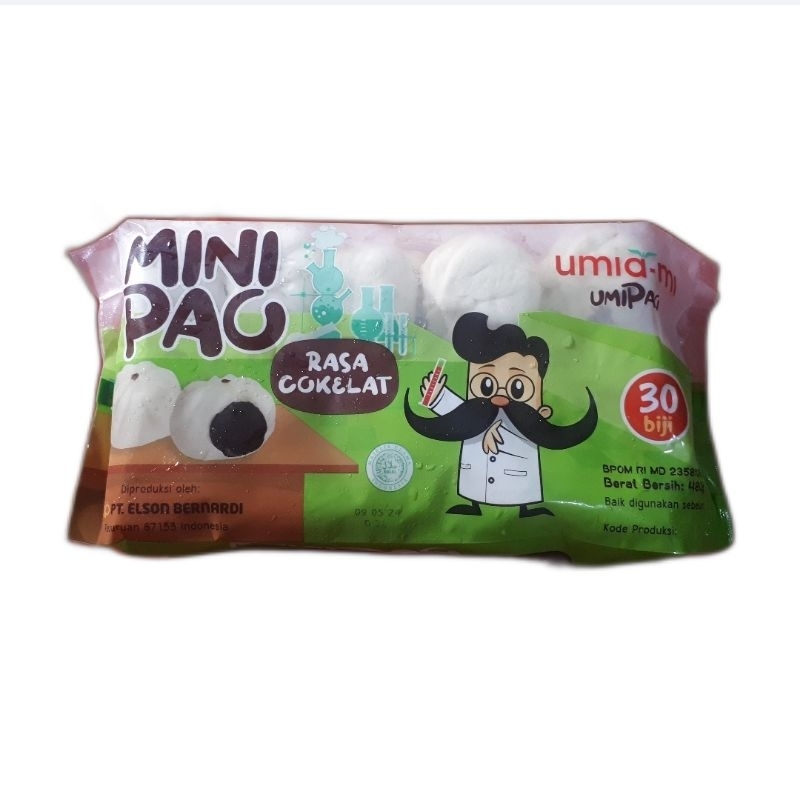 

Mini Pao Umia-Mi Umi Pao Isi Rasa Cokelat 30pcs 480gr