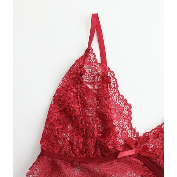 BV.ID BT1190 Pakaian Tidur Wanita Sexy Renda G String Babydoll Lingerie Lingeri Import