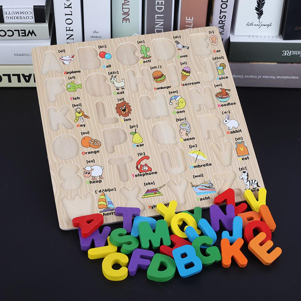 Chunky Puzzle Print Mainan Puzzle Edukasi Puzzle Edukasi Anak Puzzle Alphabet  Puzzle Alfabet Puzzle Huruf Mainan Edukasi