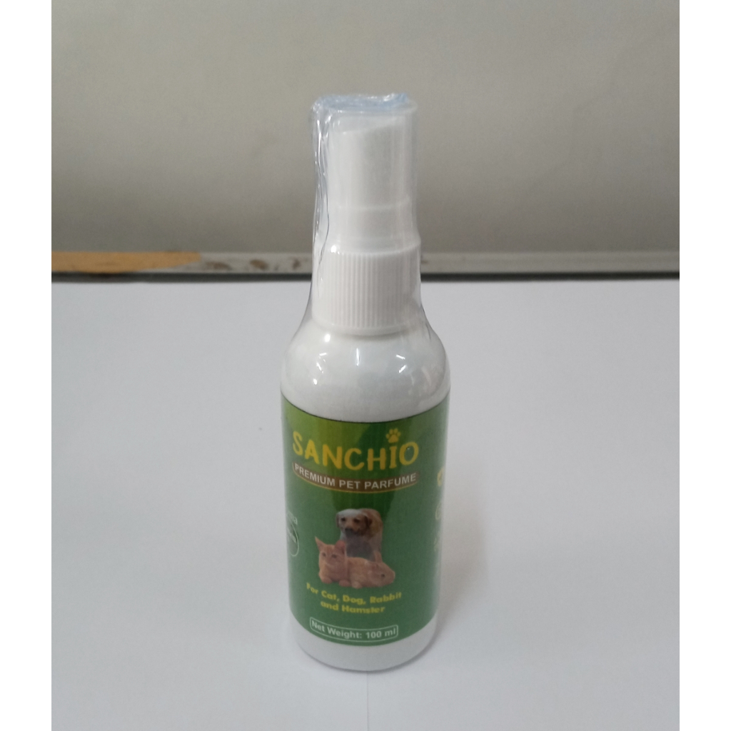 Parfum Sanchio 60 ml Parfum  Wangi Kucing dan Anjing