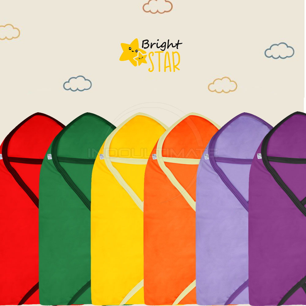 Selimut Topi Bayi Selimut Tidur BABY STAR [75 cm x 68 cm] Selimut Bayi Newborn Alas Tidur Bayi BSS-222 Selimut Bayi Tebal Baby Blanket Selimut Hoodie Hoodie Blanket Perlengkapan tidur bayi kamar bayi