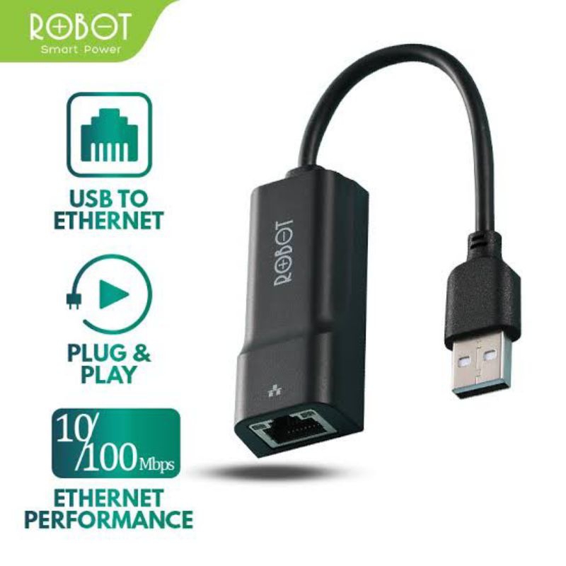 ROBOT EA10 USB2.0 100Mbps Ethernet Adapter